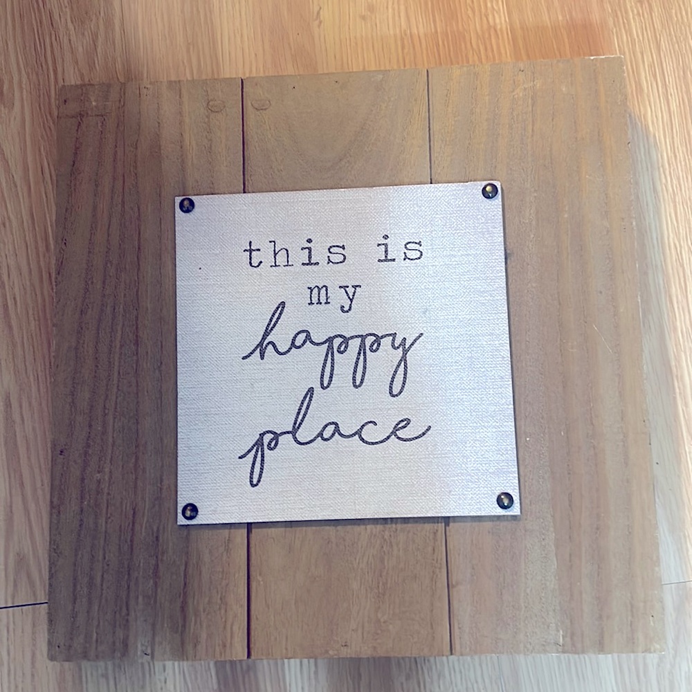 This is my happy place hobby lobby picture new never used